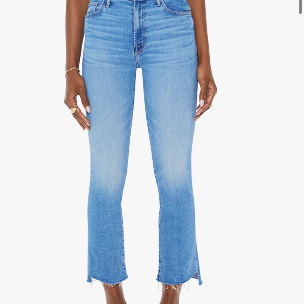 Mother Denim- The Insider Crop Step Fray